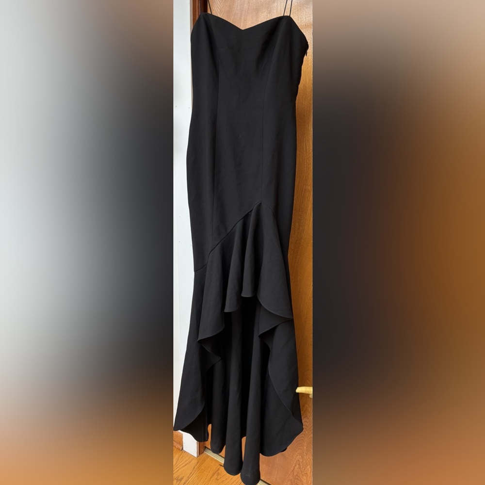 Long Black Flowy Dress 0 🖤 Prom wedding Guest  gala